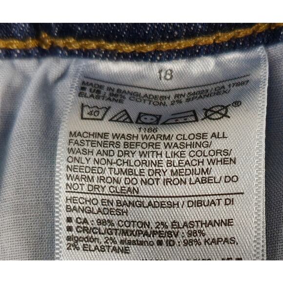 Old Navy Jeans Womens Size 18 Original Taper Flex 30" Waist - Picture 6 of 14